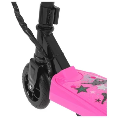 Электросамокат E-008A, цвет розовый