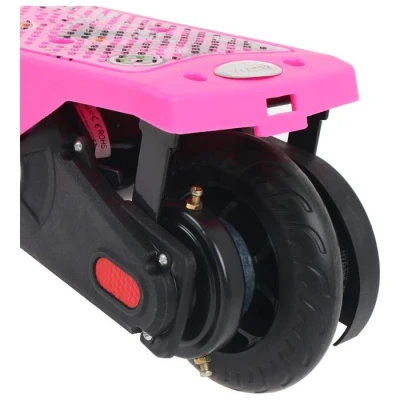 Электросамокат E-008A, цвет розовый