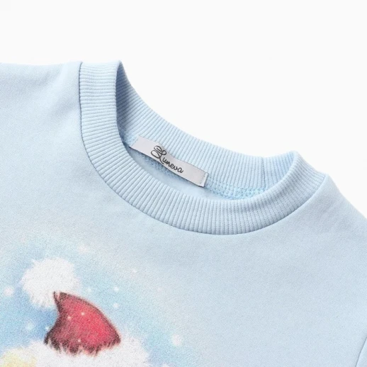 Пижама для мальчика НАЧЕС, цвет голубой/синий, рост 134-140