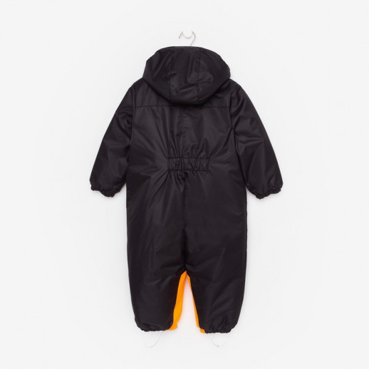 Комбинезон детский, цвет чёрный/оранжевый