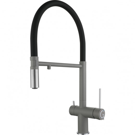 Смеситель RIVELATO Rivelato 1523517 grigio cromo