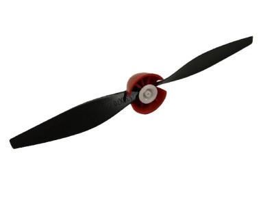 Пропеллер в сборе для самолета Volantex RC P-51D (держатель пропеллера, пропеллер, кок, крепеж)
