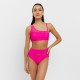 Купальник женский раздельный со вставками MINAKU цвет розовый