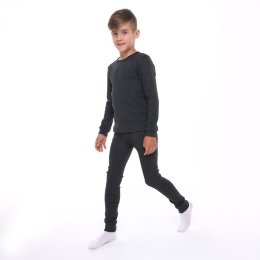 Комплект термобелья ( джемпер, брюки) для мальчика, цвет серый