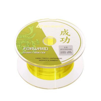 Леска NISUS FORWARD Warrior, диаметр 0.405 мм, тест 12.3 кг, 150 м, зелёная