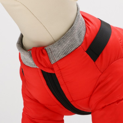 Комбинезон "Чудо"  (ДС 25 см, ОГ 34 см, ОШ 24 см), чёрно-красный