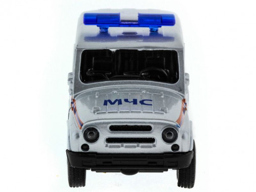 Машина "АВТОПАНОРАМА" инерц. УАЗ-469 (МЧС) 1/50, в/к 12*7*5,5 см