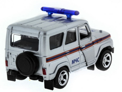 Машина "АВТОПАНОРАМА" инерц. УАЗ-469 (МЧС) 1/50, в/к 12*7*5,5 см