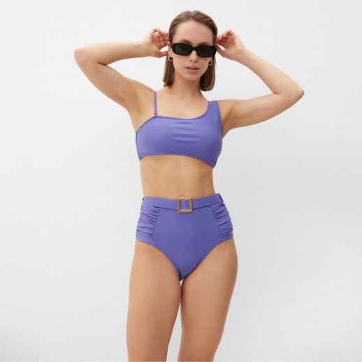 Купальник женский раздельный MINAKU с ремешком цвет синий