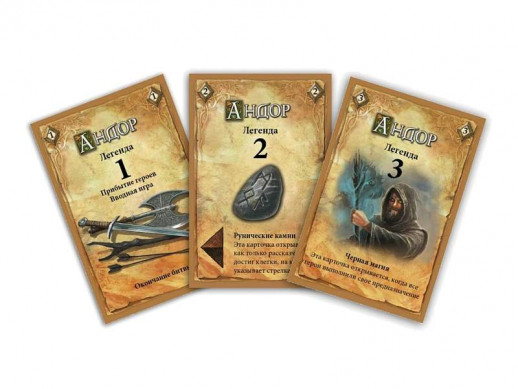 Настольная игра ZVEZDA "Андор", стратегия