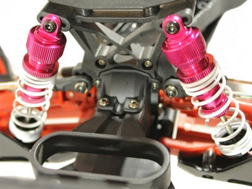 Радиоуправляемый шорт-корс Remo Hobby 9EMU Brushless (красный) 4WD 2.4G 1/8 RTR