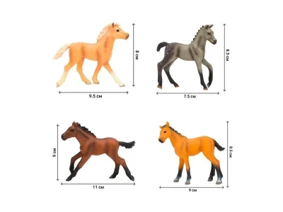 Игрушки фигурки MASAI MARA ММ205-031 в наборе серии "На ферме", 8 пр.
