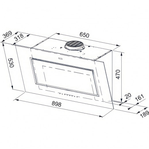 Вытяжка Franke FMY PER PRO BK F90 Franke 330.0682.354