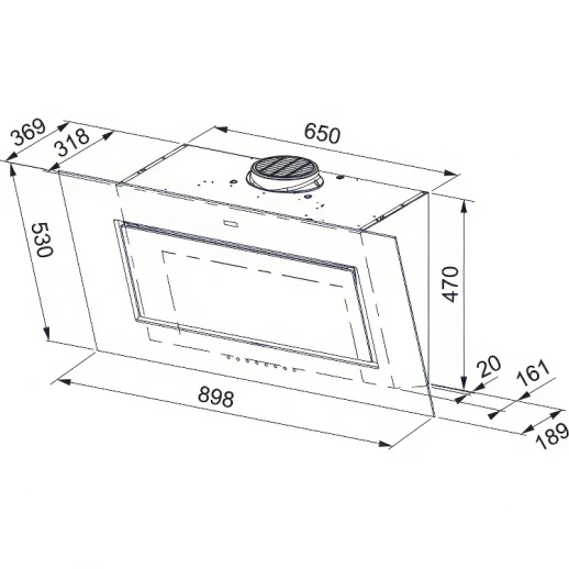 Вытяжка Franke FMY PER PRO BK F90 Franke 330.0682.354