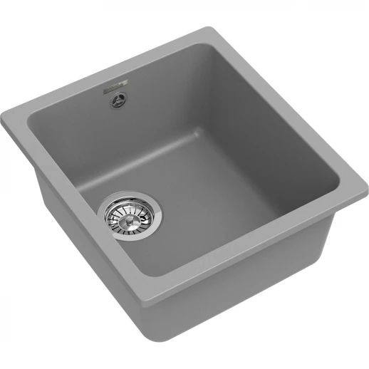 Кухонная мойка RIVELATO Rivelato BERKANA BK-35 grigio metallizzato