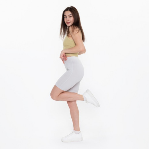 Велосипедки женские, цвет лунный камень