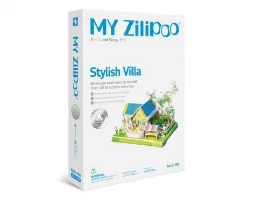 3D пазл из пенокартона СТИЛЬНАЯ ВИЛЛА (31 деталь)