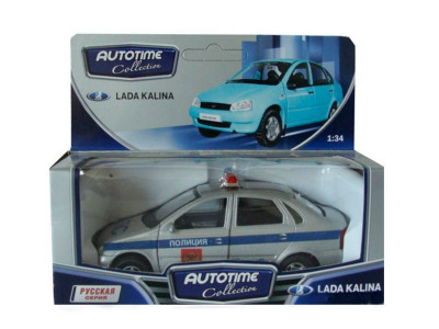 Машина Autotime "LADA KALINA" полиция 1:34