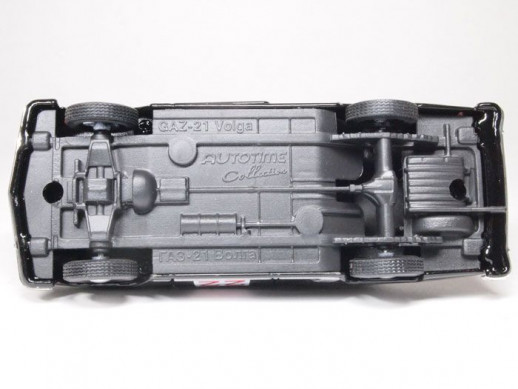 Машина Autotime "ГАЗ-21 "ВОЛГА" ралли 1964 год 1:43