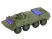 Танк "АВТОПАНОРАМА" хаки, 1/54, инерция, свет, звук, в/к 17*8*6,5 см