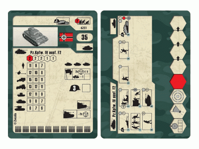 Сборная модель ZVEZDA Немецкий танк Т-IV F2, 1/100