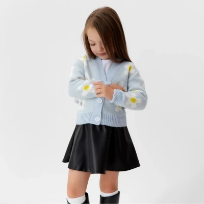 Кардиган детский KAFTAN Ромашки, р. 28 (86-92 см)