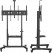 Мобильная стойка МОТОРИЗОВАННАЯ ONKRON на 1 ТВ ONKRON TS1991 eLift BLACK