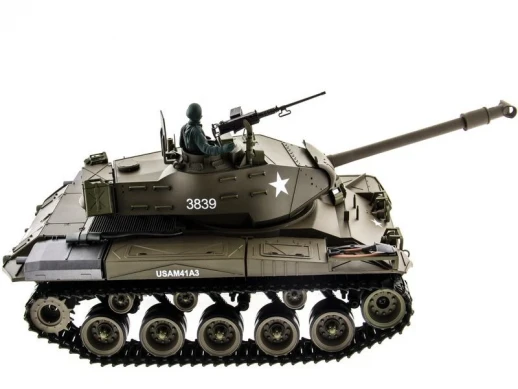 Р/У танк Heng Long 1/16 Walker Bulldog - M41A3 "Бульдог" 2.4G RTR