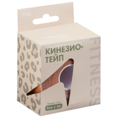 Кинезио-тейп ONLYTOP Blue, 5 см х 5 м