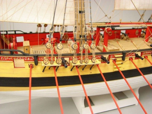 Сборная картонная модель Shipyard шлюп HMS Wolf (№49), 1/96