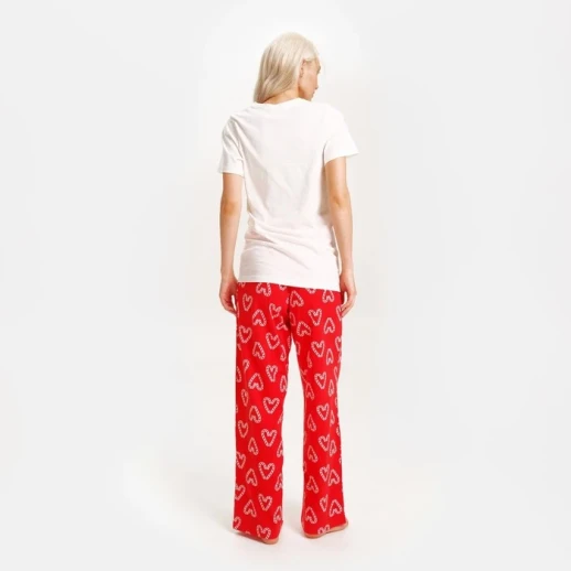Пижама новогодняя женская (футболка и брюки) KAFTAN Girl