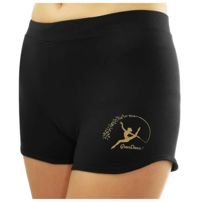 Шорты гимнастические Grace Dance Fly Gold, р. 36