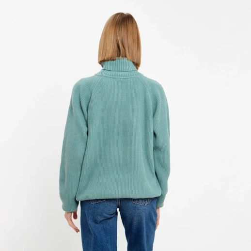 Джемпер женский MINAKU: Casual Collection цвет оливковый