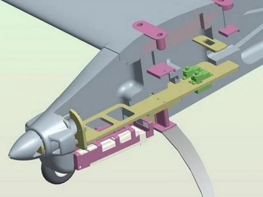 Радиоуправляемый самолет Top RC Riot Pro 1400мм 2.4G 4-ch LiPo RTF