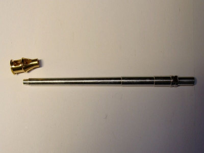 Ствол пушки с дульным тормозом (металл) для танка Taigen Panzer IV 3858