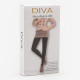Колготки женские DIVA Microfleece 200, цвет чёрный (nero)