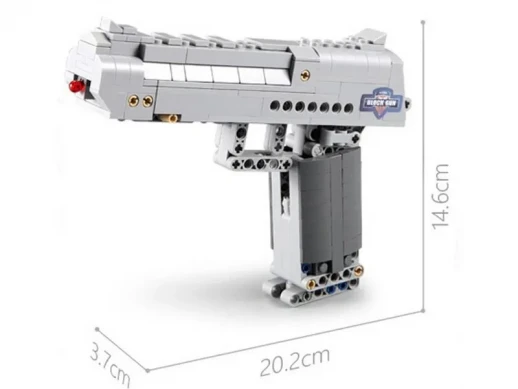 Конструктор CADA deTech пистолет Desert Falcon (307 деталей)