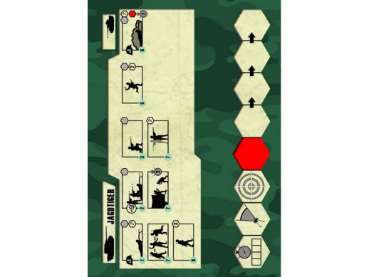 Сборная модель ZVEZDA Немецкий тяжёлый истребитель танков "Ягдтигр", 1/100