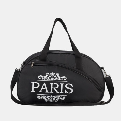 Сумка спортивная на молнии, наружный карман, длинный ремень, цвет синий