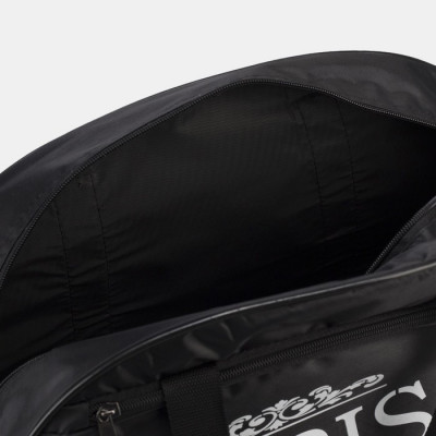 Сумка спортивная на молнии, наружный карман, длинный ремень, цвет синий