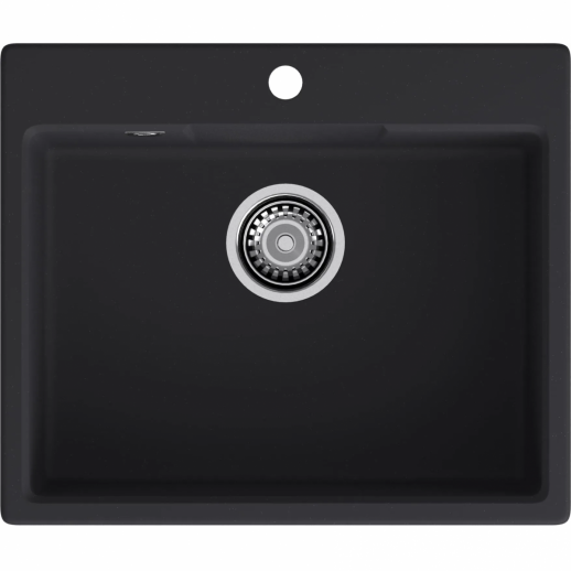 Кухонная мойка GRANFEST GranFest URBAN 658 black