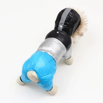 Комбинезон "Пушок" (ДС 25 см, ОГ 34 см, ОШ 24 см), голубой