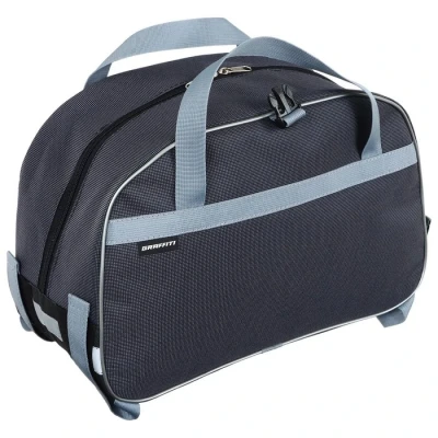 Велосумка GRAFFITI «КАНТРИ 1», на багажник, цвет серый