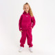 Костюм детский (худи, брюки) MINAKU: Basic Line KIDS, oversize, цвет фуксия, рост 128