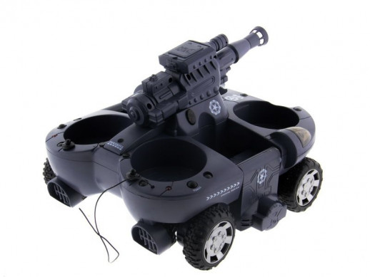 Р/У танк-амфибия YED стреляет шариками 24883