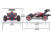 Радиоуправляемая багги Remo Hobby Scorpion Brushless (синяя) 4WD 2.4G 1/8 RTR