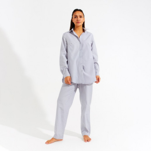 Брюки женские MINAKU: Home collection цвет серый, р-р 52