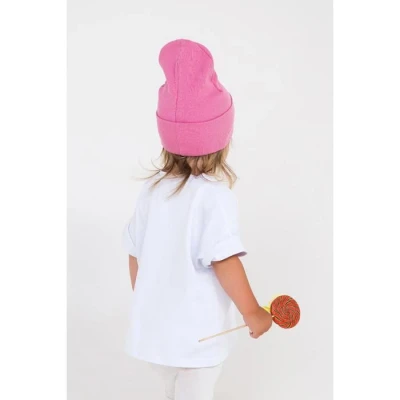Шапка для девочки, цвет пудра