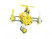 Р/У квадрокоптер Hubsan Nano Q4 2.4G желтый