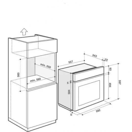 Встраиваемый духовой шкаф Brandt Brandt BOP7537BB